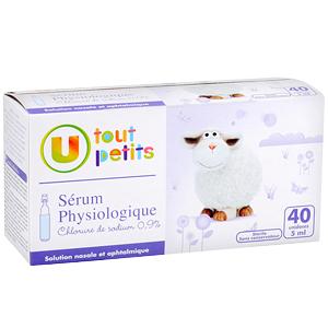 U TOUT PETITS SÉRUM PHYSIOLOGIQUE 40 DOSES DE 5ML_0