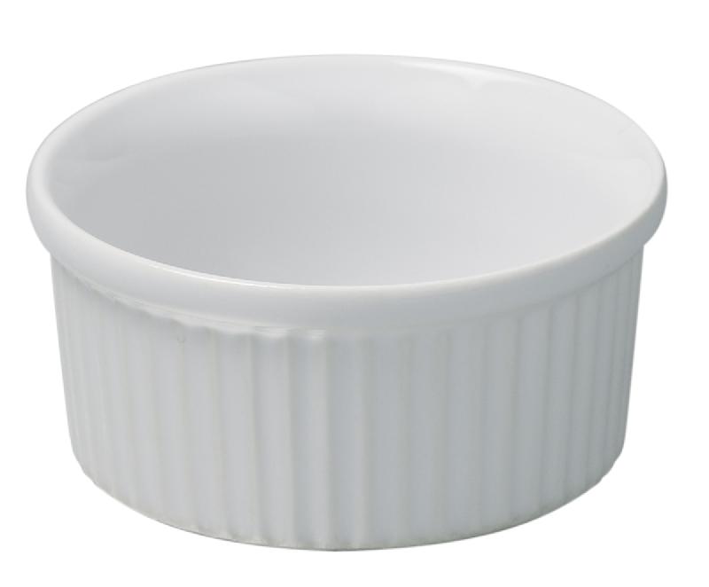 RAMEQUIN ROND BLANC PORCELAINE Ø 8 CM FRENCH CLASSICS REVOL
