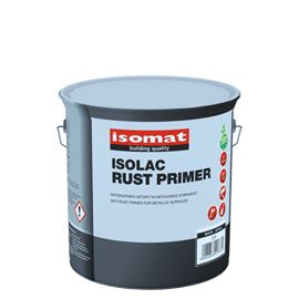 0244/6 - isolac rust primer - primaire antirouille pour les surfaces métalliques - isomat - consommation : env. 13 m²/l/couche_0