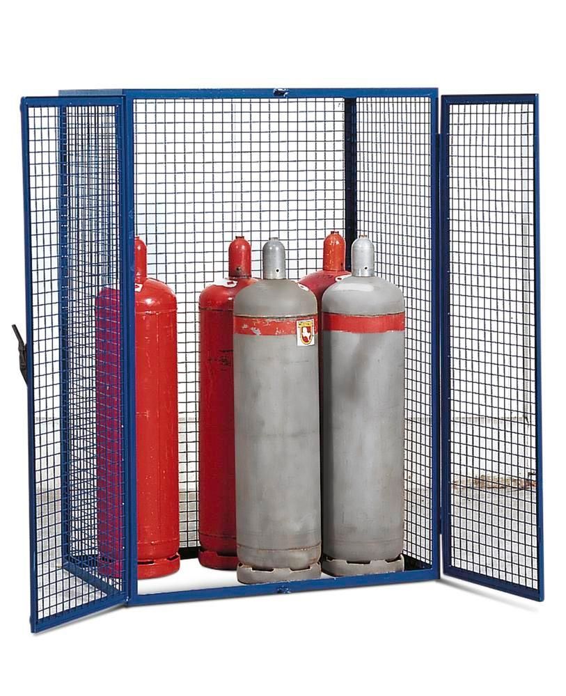137123W - Armoire pour bouteilles de gaz GF 8.18 - stockage sécurisé extérieur, 6x33kg_0