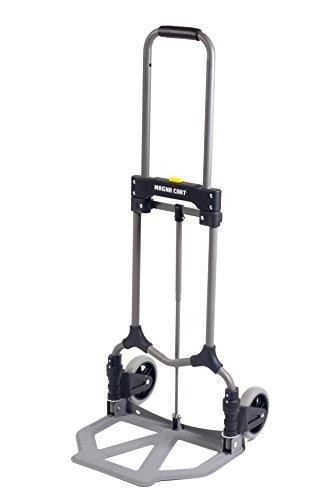 MAGNA CART - Diable pliable robuste en acier, compact, léger, peu encombrant - Capacité de charge 68 kg - Référence MCI_0