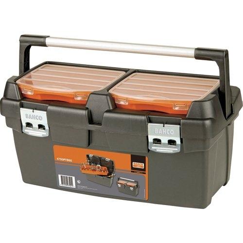 BAHCO 4750PTB60 - Caisse à outils en plastique 600 x 305 x 295 mm - Résistance aux températures extrêmes - Capacité 37 litres_0