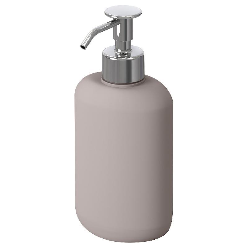 Distributeur de savon beige - Série EKOLN - Référence 604.930.04 - Lignes arrondies et épurées_0