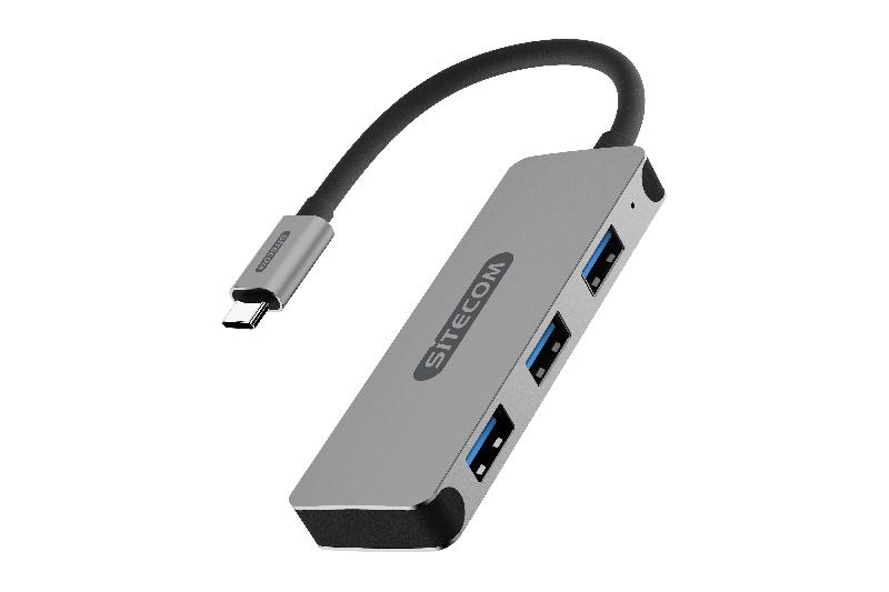 SITECOM CN-387 HUB USB-C 3 PORTS | USB-C MÂLE VERS 3 PORTS USB 3.1 FEM_0