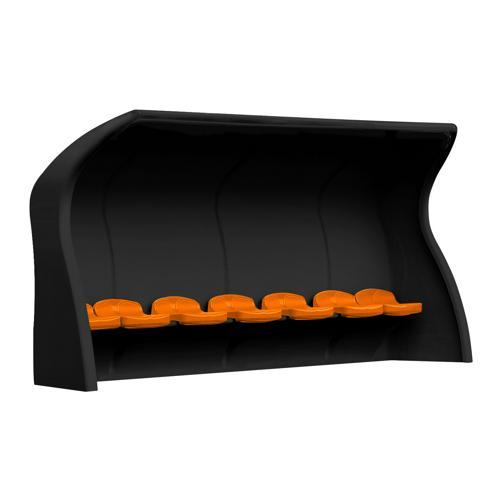 ABRI DE TOUCHE MONOBLOC NOIR - ASSISE INDIVIDUELLE