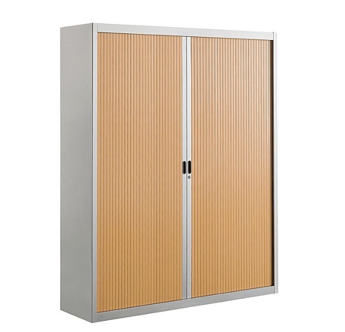 Armoire à rideaux Mobimetal - Optimisation d'espaces - Rideaux trilames souples et remplaçables - Dimensions et configurations variées_0