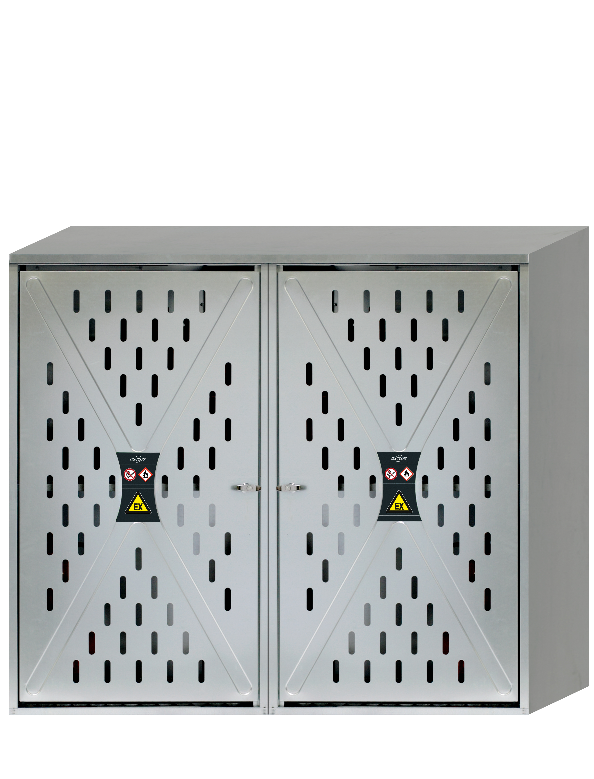 Armoire de stockage extérieur pour bouteilles de propane G-PG modèle GPG.150.168.P - Réf 2846 - acier galvanisé et capacité jusqu'à 36 bouteilles_0