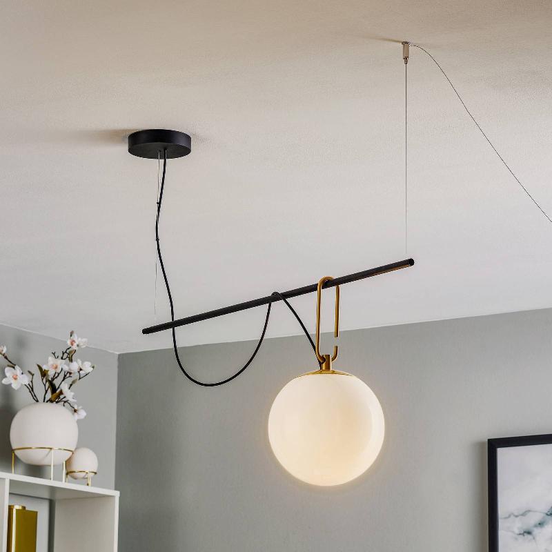 ARTEMIDE NH S2 22 SUSPENSION 90,5CM SPHÈRE Ø 22 CM