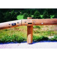Glissière de sécurité en bois - Ba2 - CIHB - agrément n°94-50 - traitement autoclave classe IV_0