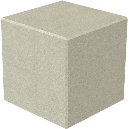 BANQUETTE HARLEM 500X400X500 MM OCRE SABLÉ - MANUTAN EXPERT