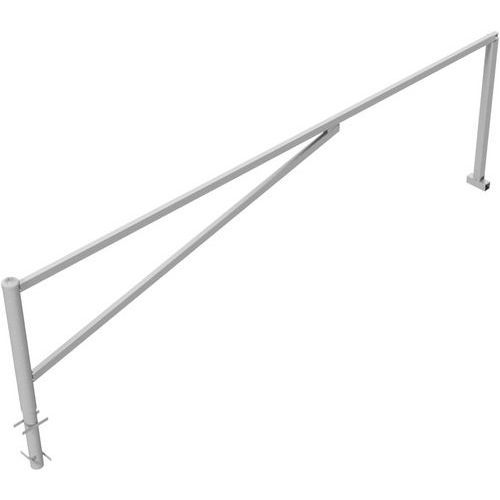 BARRIÈRE PIVOTANTE GALVANISÉ À BÉTONNER POUR CADENAS-4500MM - SCHAKE