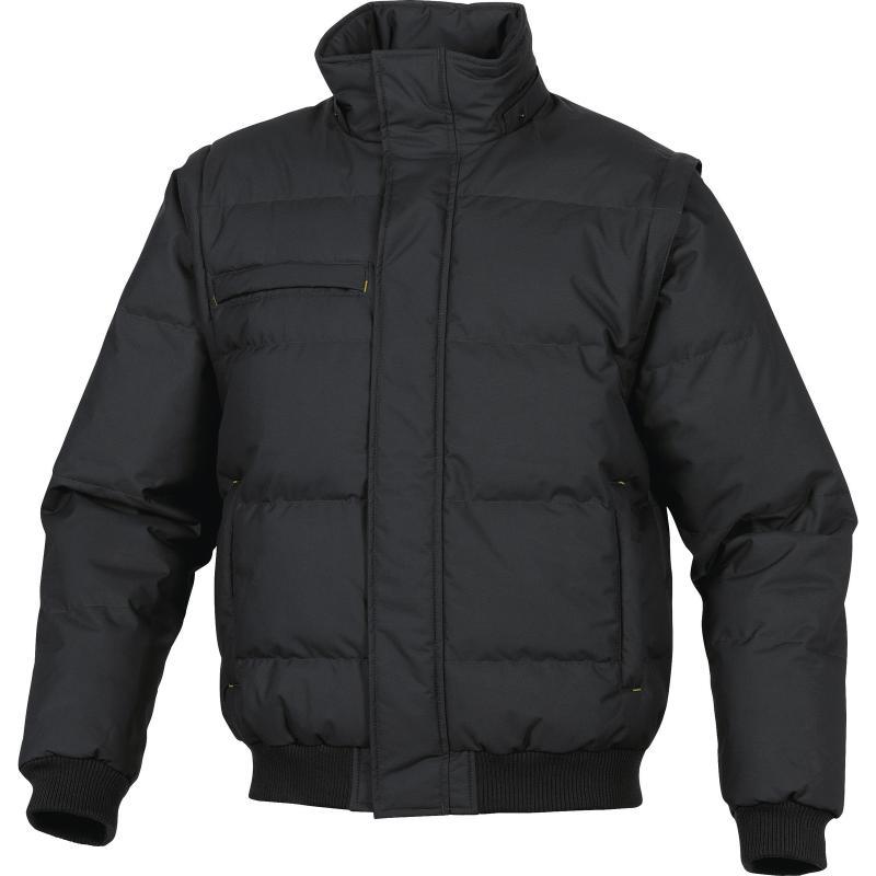 Blouson de travail polyamide enduit PU - Randers - Matelassé avec manches et capuche amovibles_0