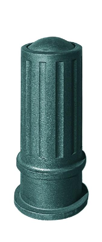 Borne Julia - En fonte, finition peinture noire, résistante aux intempéries - Modèles Ø190mm et Ø290mm_0