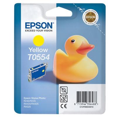 Cartouche Epson T0554 jaune pour imprimantes jet d'encre_0