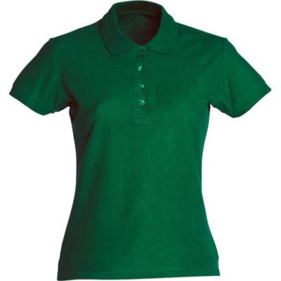 CLIQUE Polo basic Femme Vert Bouteille XXL_0