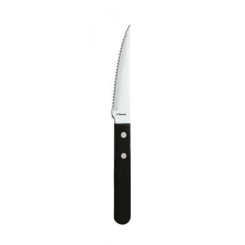 COUTEAUX À STEAK NOIRS AMEFA - LOT DE 12