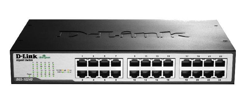 D-LINK DGS-1024D Switch Gigabit 24 Ports_0
