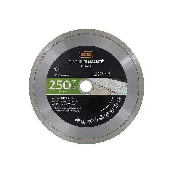 DISQUE CARRELEUR EXPERT - 250-10 CONT - SCID