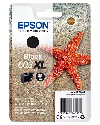 Epson Singlepack Black 603XL Ink_0