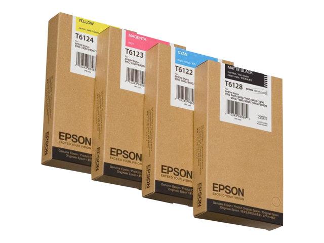 EPSON ENCRE PIGMENT JAUNE SP 7400/7450/9400/9450 (220ML) -  AUTHENTIQUE
