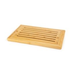 Excelsa planche à découper Eco Living bambou naturel 38x25x2 cm avec grille - beige Bambou 65968_0