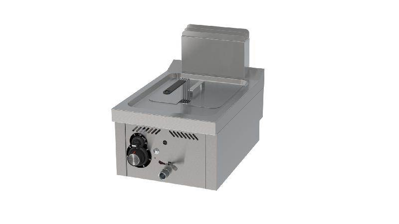 Friteuse à gaz professionnelle à poser 8L - profondeur 600 - FDG8L600S_0