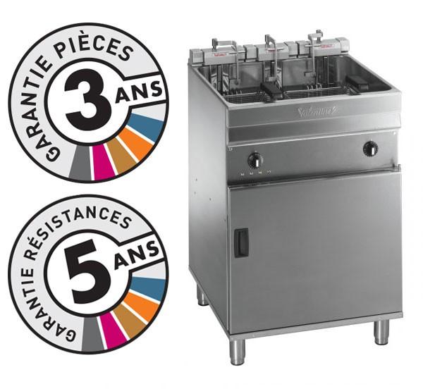 Friteuse électrique sur coffre - 25-28 litres - Valentine EVO600 - Haute performance et rendement professionnel_0