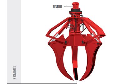 Grappins pour pelles et chargeurs rm601 rozzi_0