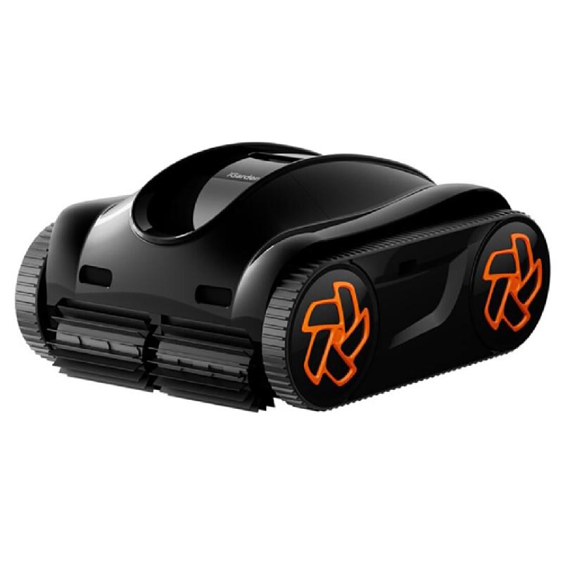 IGARDEN robot électrique de piscine sans fil fond, parois et ligne d'eau k60 - noir 6973156064186_0