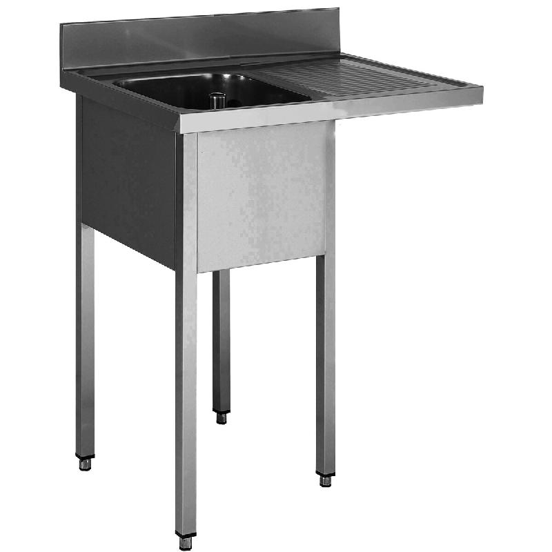 ITALCONCEPT L2G Plonge Inox 304 Soudee, Encastrement Lv Bac Gauche 850mm x 1500mm x 700 mm - 3616350006066_0