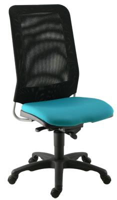 CHAISE DE BUREAU DIAZ CONTACT SYNCHRONE PIÈTEMENT ALU ASSISE COLORIS ROUGE - MANUTAN COLLECTIVITÉS