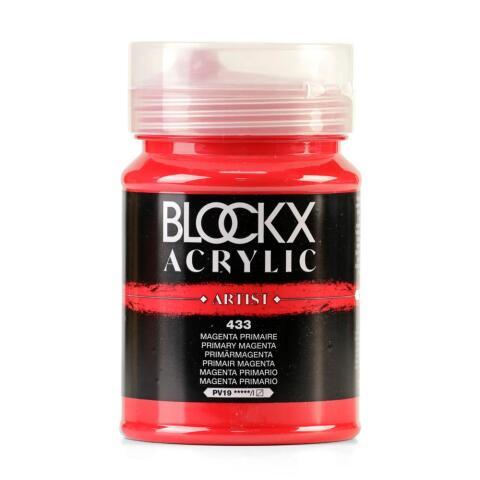 PEINTURE ACRYLIQUE FINE POT 500ML - MAGENTA PRIMAIRE