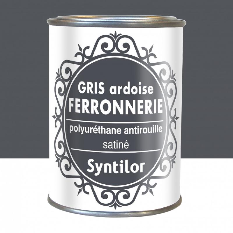 Peinture ferronnerie extérieur SYNTILOR, gris ardoise, 0.25 l_0