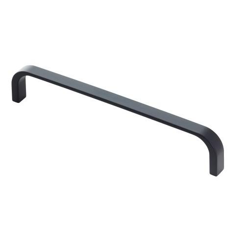 POIGNÉE DE MEUBLE - EN ZAMAK - 160 MM - NOIR MAT - PRONTO METAKOR