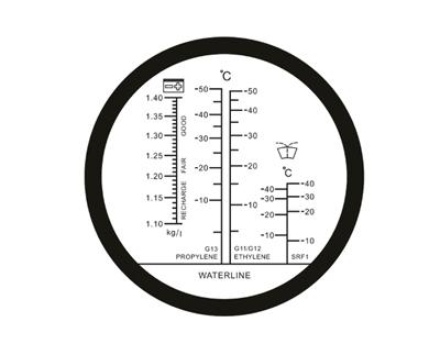 Réfractomètre á main -40º-0ºa/-50º-0ºa/1.10-1.40 K - Ref.: HPK005_0
