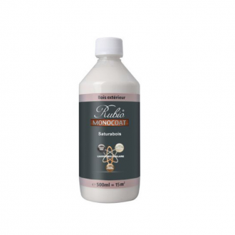 Saturabois - Douglas - Huile de protection écologique pour bois extérieurs - 0,5 L_0