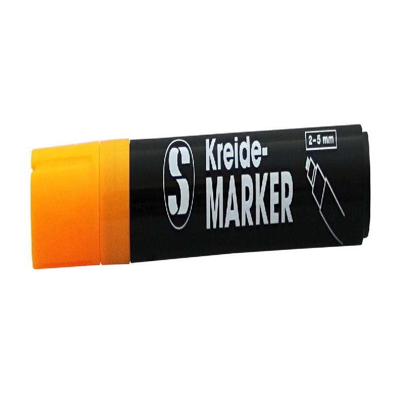 Schneider - Marqueur craie 5mm, couleur orange, épaisseur d'écriture : 2-5mm - orange 198904_0