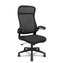 Silla Opti524 respaldo malla negro y asiento tela negro - multi-matériau 524BM840A840RN_0