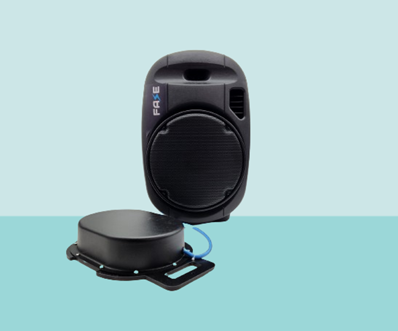 Sonorisation aquatique AQUA 350 TWS - 350 Watts + 1 SUB AQUA 50, amplificateurs intégrés et réglage volume indépendant_0