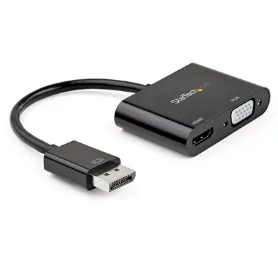 StarTech Adaptateur DisplayPort vers HDMI VGA - Dongle_0