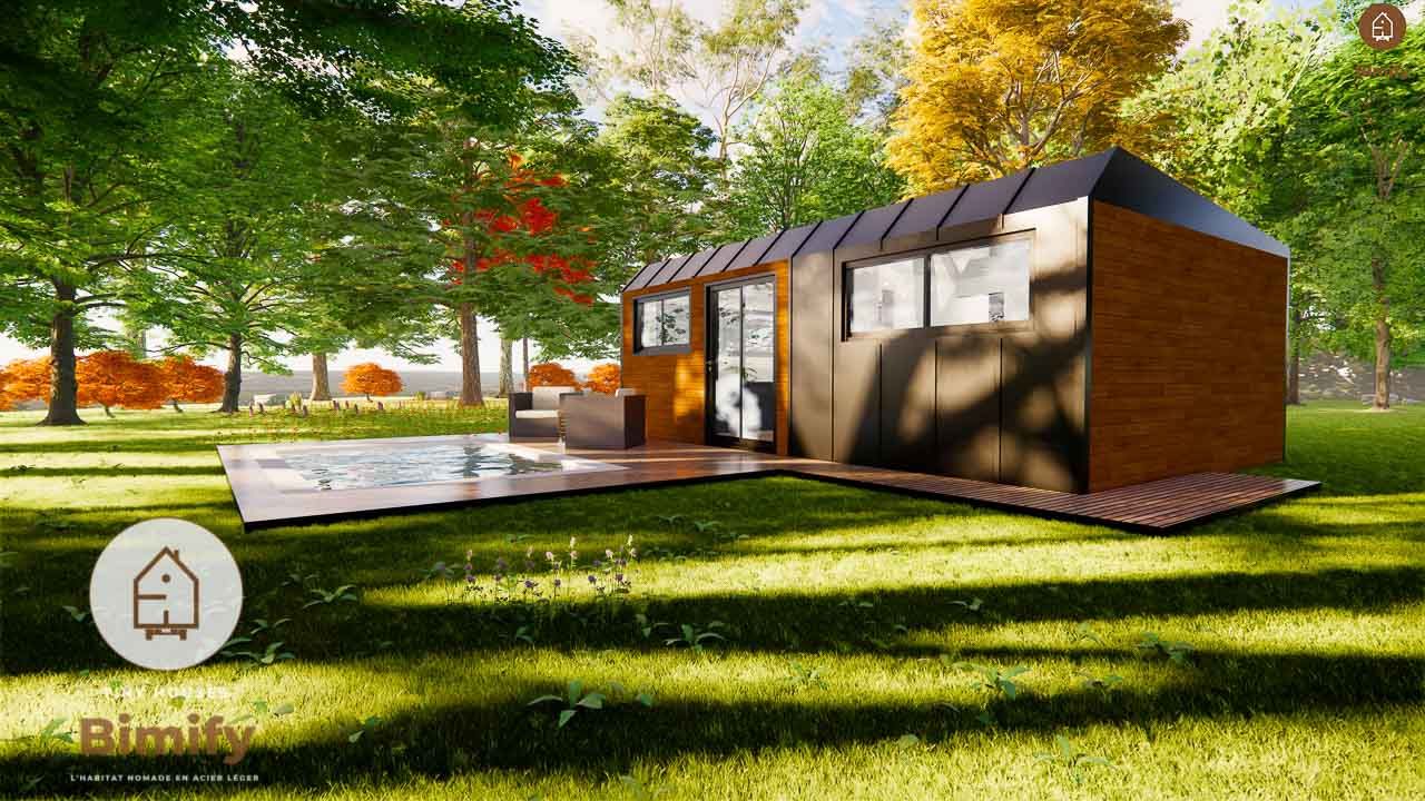 Studio de jardin - tiny house - 30,28 m²_0
