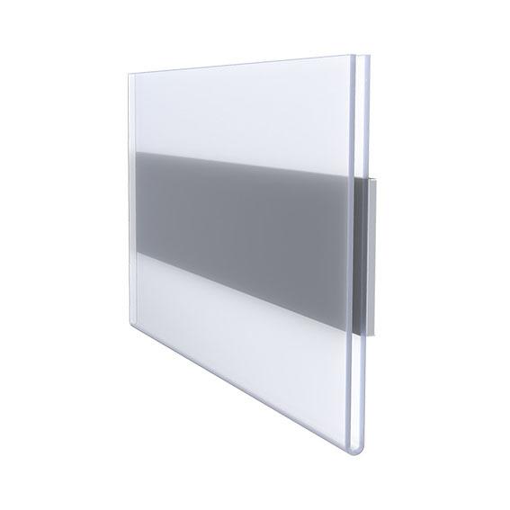 Support à insérer magnétique 38 - Lot de 50 - PVC sans PVC - 75mm, 100mm, 150mm_0