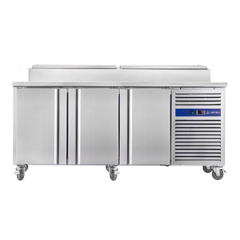 Table réfrigérée pour sandwich 2 portes avec compartiment gn sur le dessus 590 l 2020x800x1020 - SH3000800-CT_0