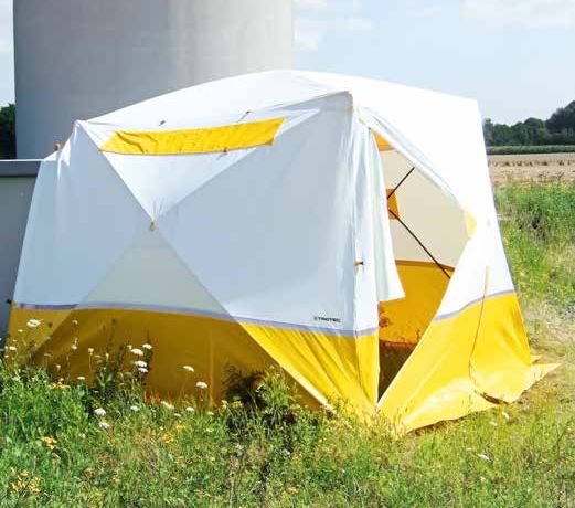Tente de décontamination à toit plat 300 KE - thermo-désinfecteur TES 200 et 9 m² de surface_0