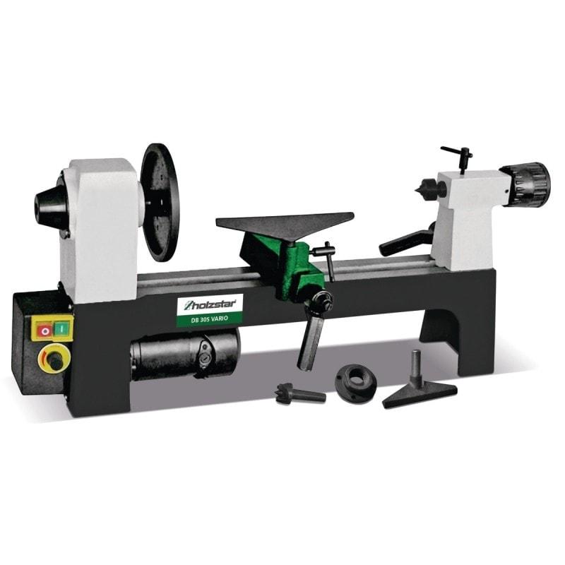Tour à bois d'établi Holzkraft DB 305 Vario - compact et robuste avec variateur de vitesse 750 à 3200 T/min_0