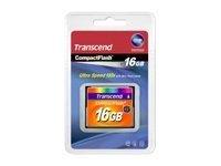 TRANSCEND - CARTE MÉMOIRE FLASH - 16 GO - COMPACTFLASH