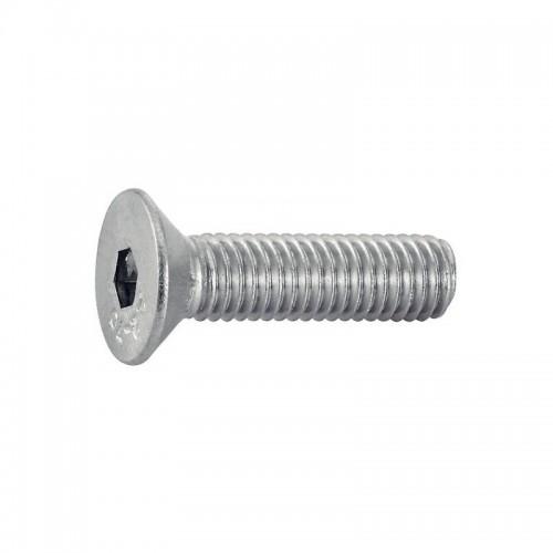 VIS MÉTAUX TÊTE FRAISÉE 6 PANS CREUX FILETAGE TOTAL INOX A4 DIN 7991 - 8X60 B100 ACTON