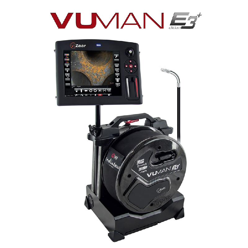 VUMAN-E3 - Endoscope longueur jusqu'à 30 m avec sondes orientables et interchangeables - diamètres 6, 8 ou 12 mm_0