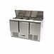 09400415 - saladette à poser - maxima kitchen equipment - dimensions intérieures: b1295 x d595 x h500 mm_0