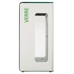 Rossignol - Borne de tri vigipirate support sac 90L CUBATRI - verre blanc/vert - vert métal 55582_0